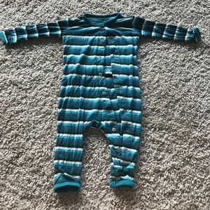 Kickee Pants Forest Stripe 3-6 mo